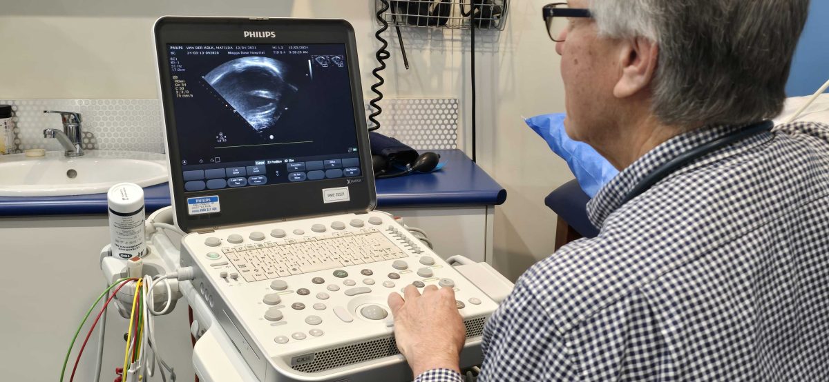 Paediatric Cardiologist Dr Stephen Cooper uses CX50 Ultrasound System