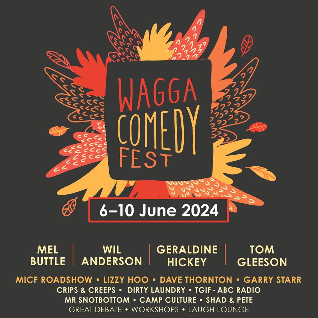 Comedy event poster