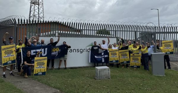 Transgrid sparkies go on strike risking power outages across ACT and NSW
