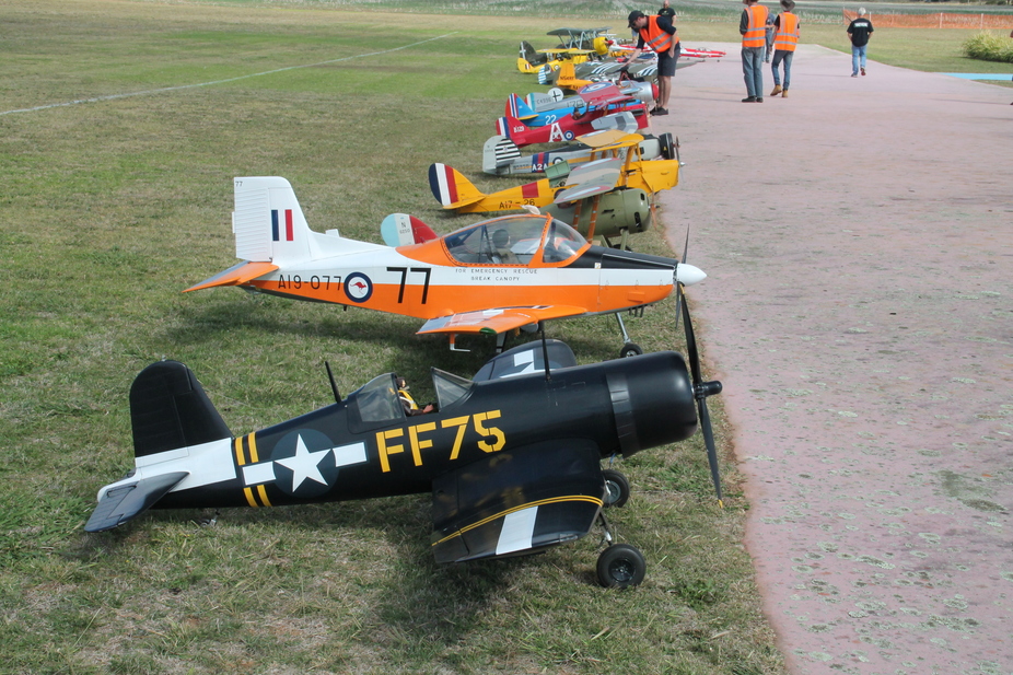 display of model planes
