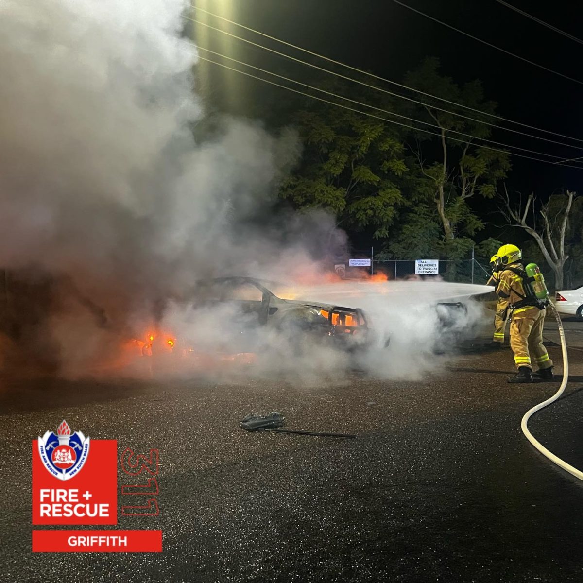 Fire and Rescue NSW extinguishing fire 