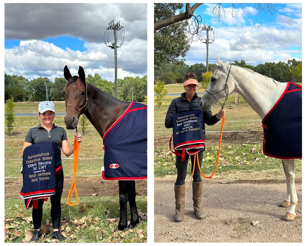 All three competitors also took home the best condition horse in their classes