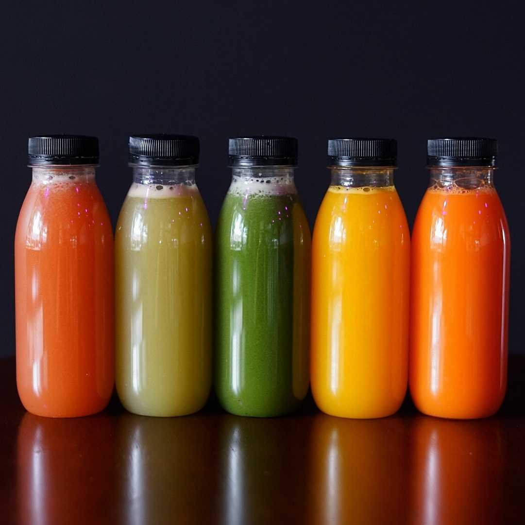  cold-pressed juices