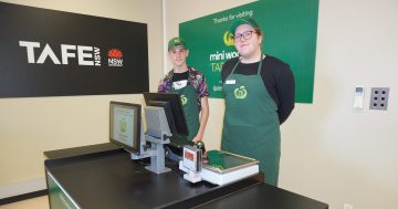 Mini supermarket staffed by students with disability to open at Griffith TAFE campus