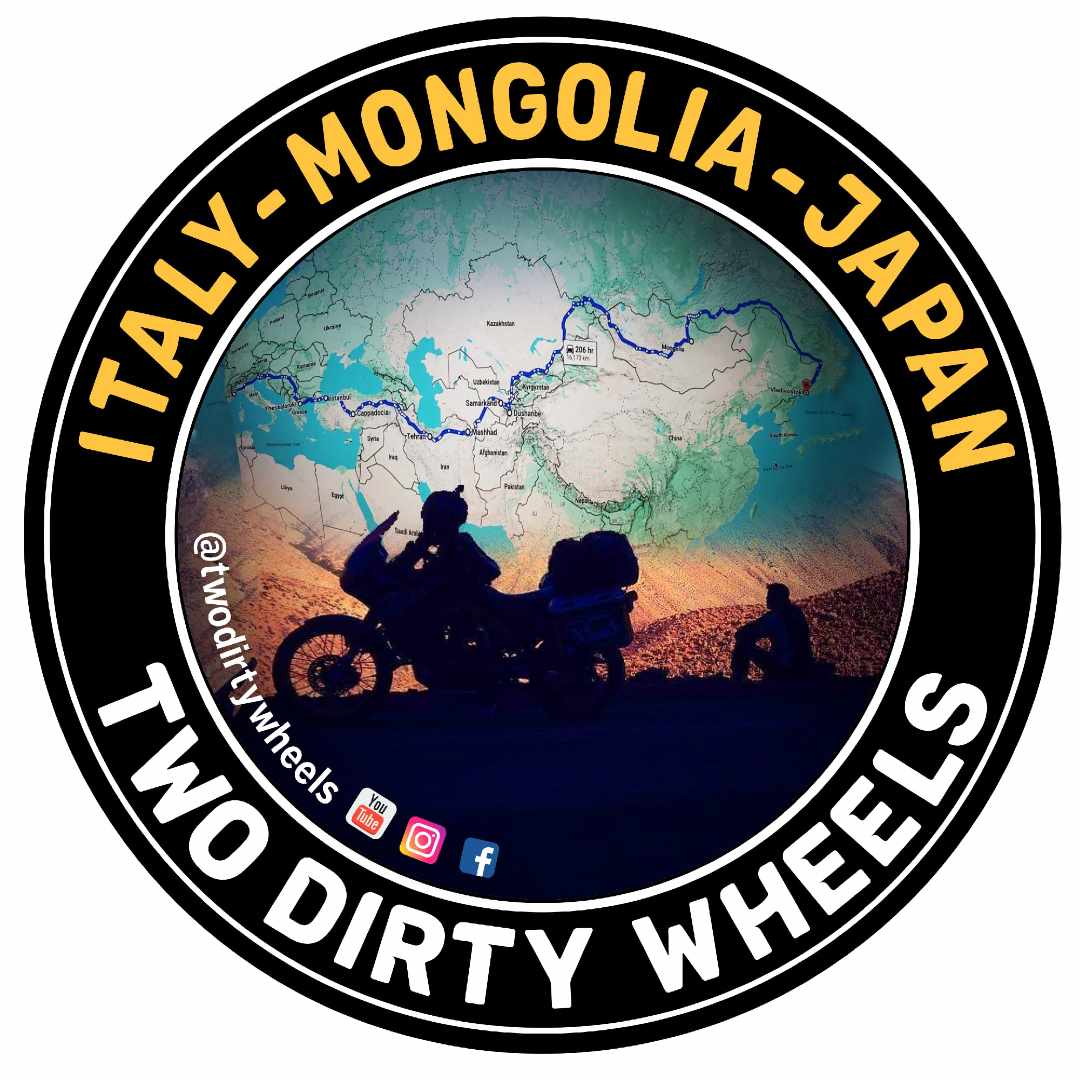 motorbike rider's travel logo