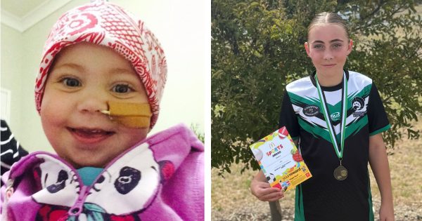 Milla thrives following battle with leukemia as a toddler