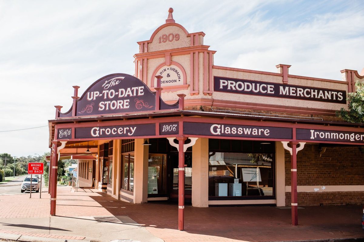 Coolamon's Up-To-Date store contains a contraption that you won't see anywhere else.