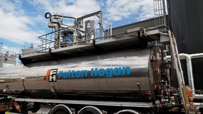 Fulton Hogan tanker