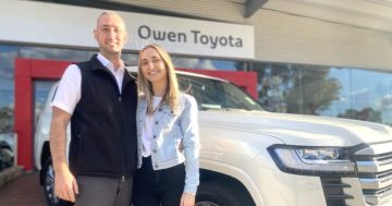Love is in the air at Owen Toyota as fifth couple tie the knot
