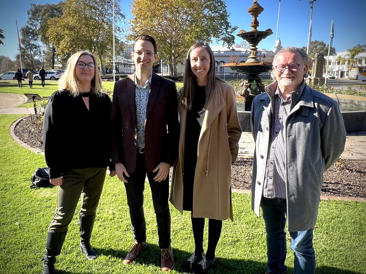 Labor for Wagga's Peita Vincent, Tim Kurylowicz, Amelia Parkins and Mark Jeffreson will run in the September NSW local government elections. 
