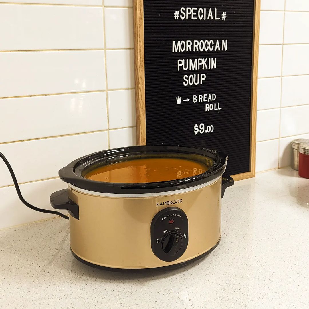 soup in a hot pot