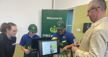 Kalinda school and Griffith TAFE open Mini-Woolies staffed by students with disabilities