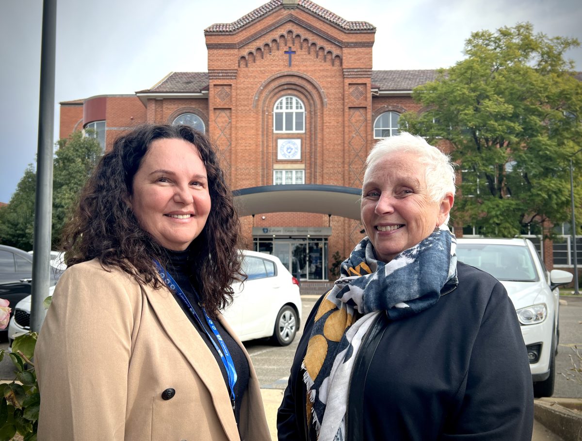 Calvary Riverina Hospital general manager Jacqueline Hilton and former nurse Judy Rands want your feedback.