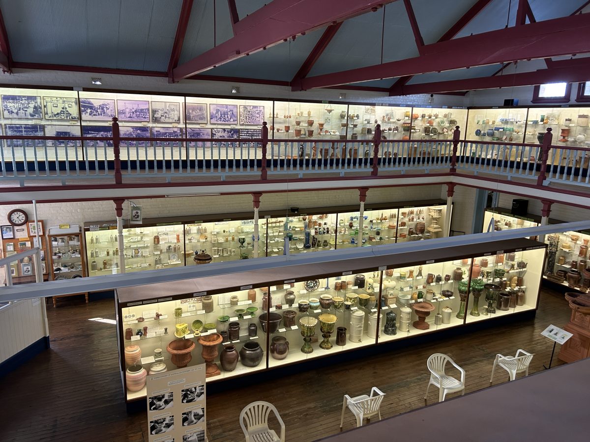 Allow yourself plenty of time to take in the 125 metres of displays which showcase more than 130 potters from around Australia.