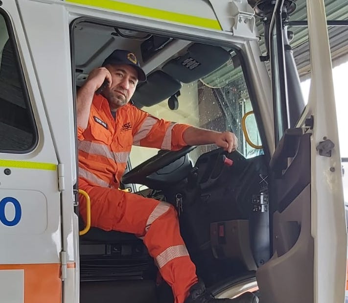 Khairi Jolo has found a home within the Wagga NSW SES.