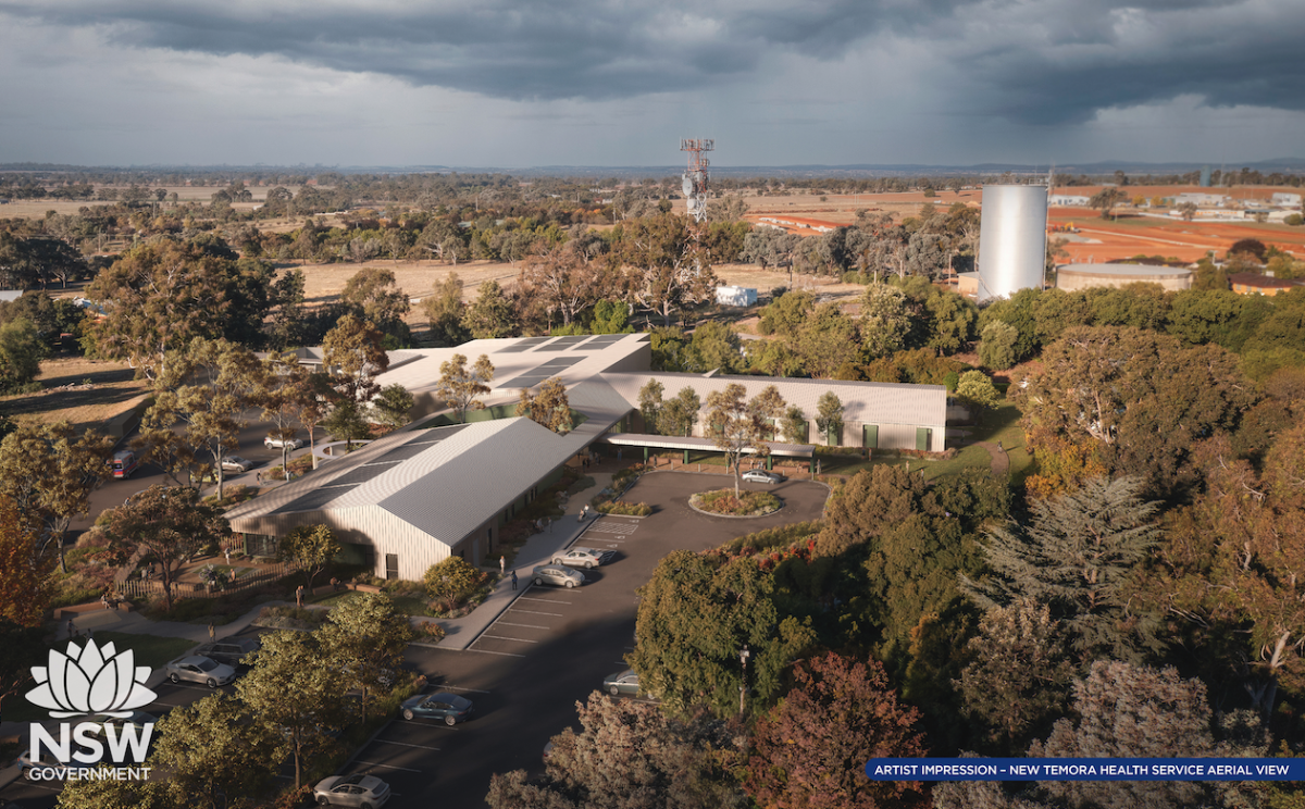 Designs have been unveiled for the $95 million Temora Health Service Redevelopment.