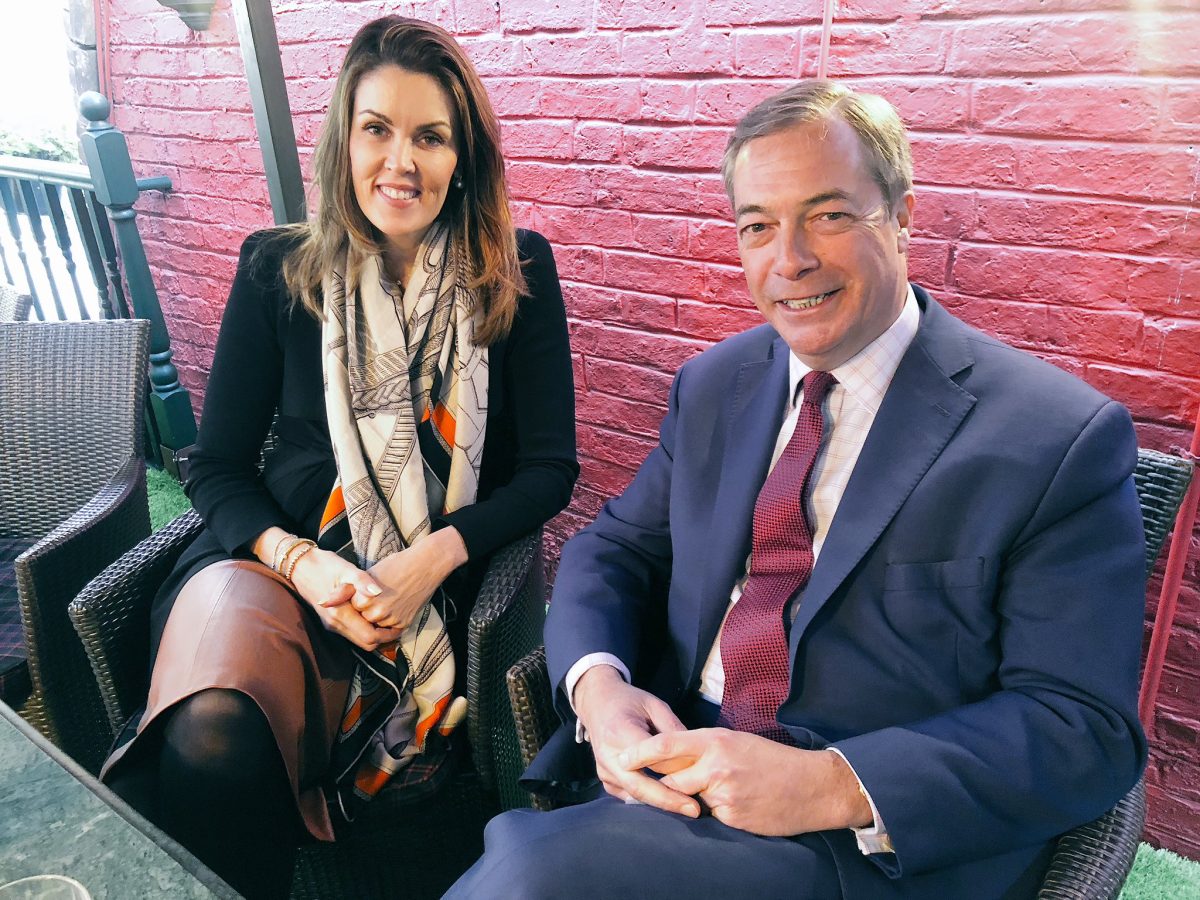 peta credlin and nigel farage 