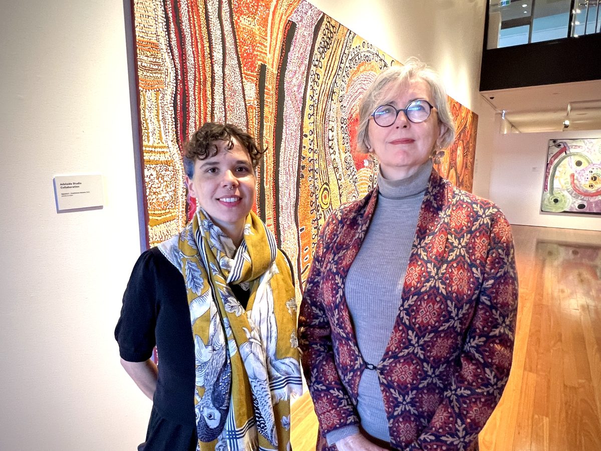 Wagga Art Gallery's Mary Egan and Dr Lee-Anne Hall are looking forward to launching the winter program this weekend.