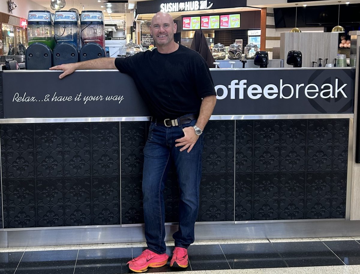 Coffee Break owner Colin King 