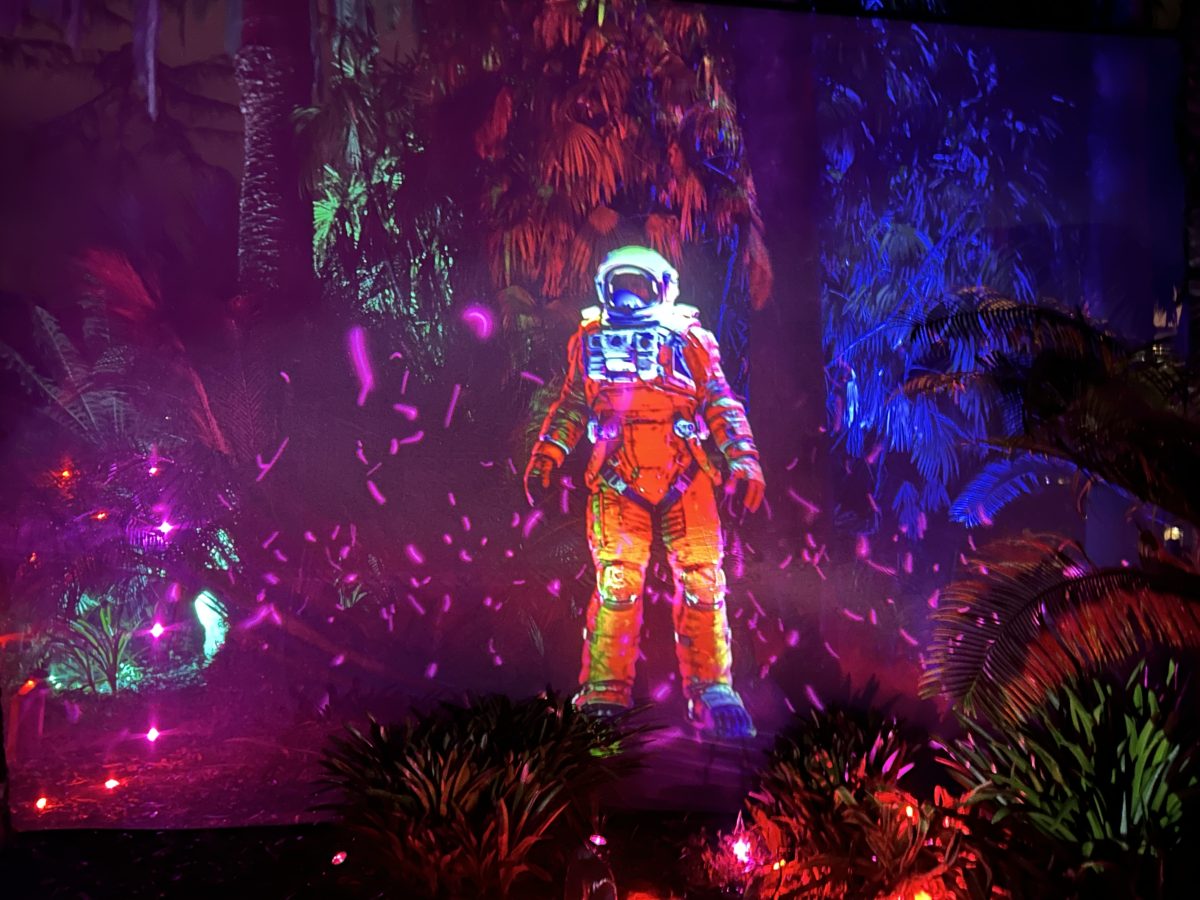 Albury Botanic Gardens is playing host to Aurora, The Lost Astronaut, a stellar light show that takes you on a journey through an ethereal landscape with an astronaut whose spaceship has malfunctioned and stranded him in an unreal world.