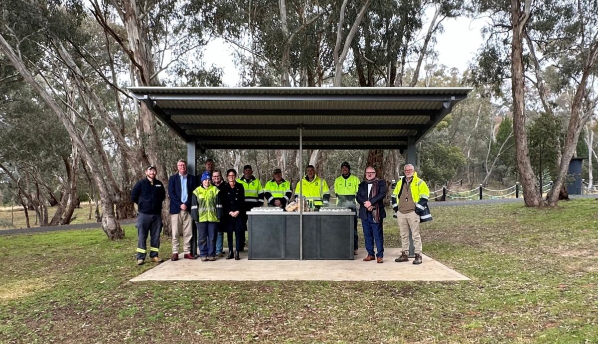 Pioneer Park's second round of upgrades have been completed with CGRC stakeholders first to use the park's newest facilities. 