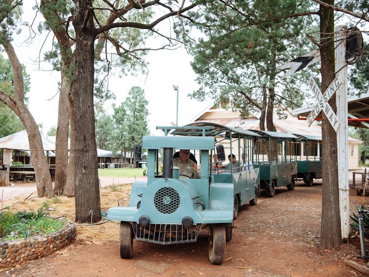 Heritage park train tour