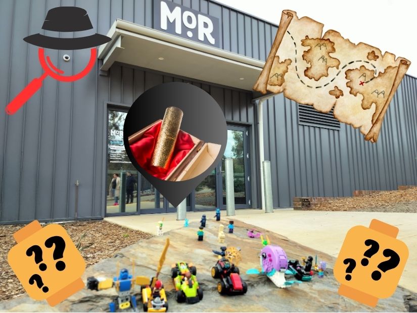 The Museum of the Riverina is calling on you to help stop an evil plot to steal the Golden Chicko Roll by a group of rogue LEGO figures.