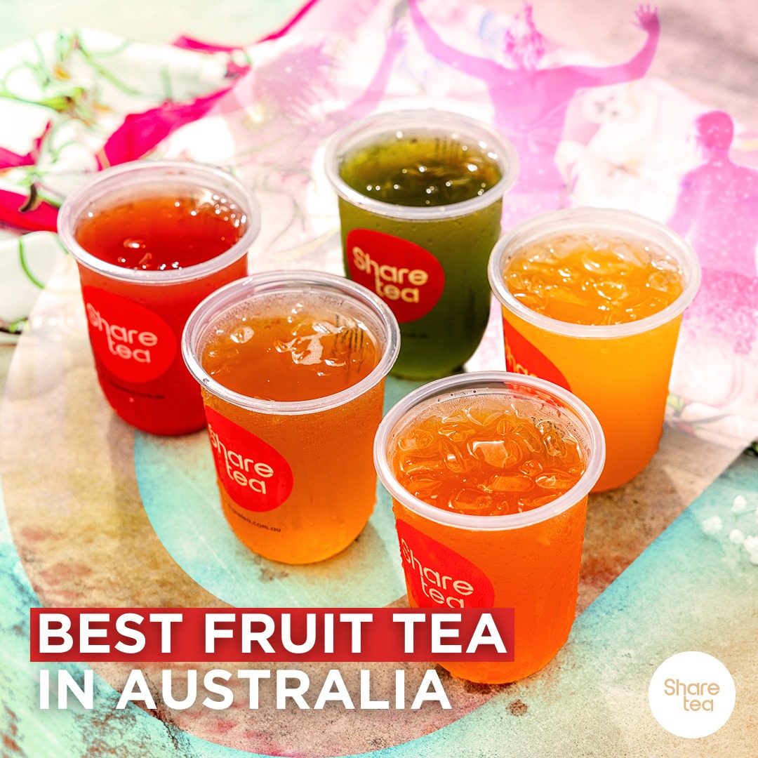 Sharetea has a variety of tea flavours. 