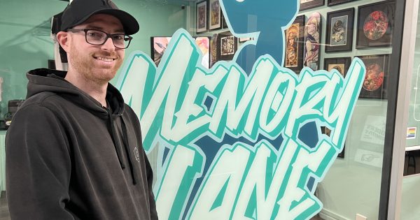 Wagga's pop culture tattooist is inking a path down Memory Lane