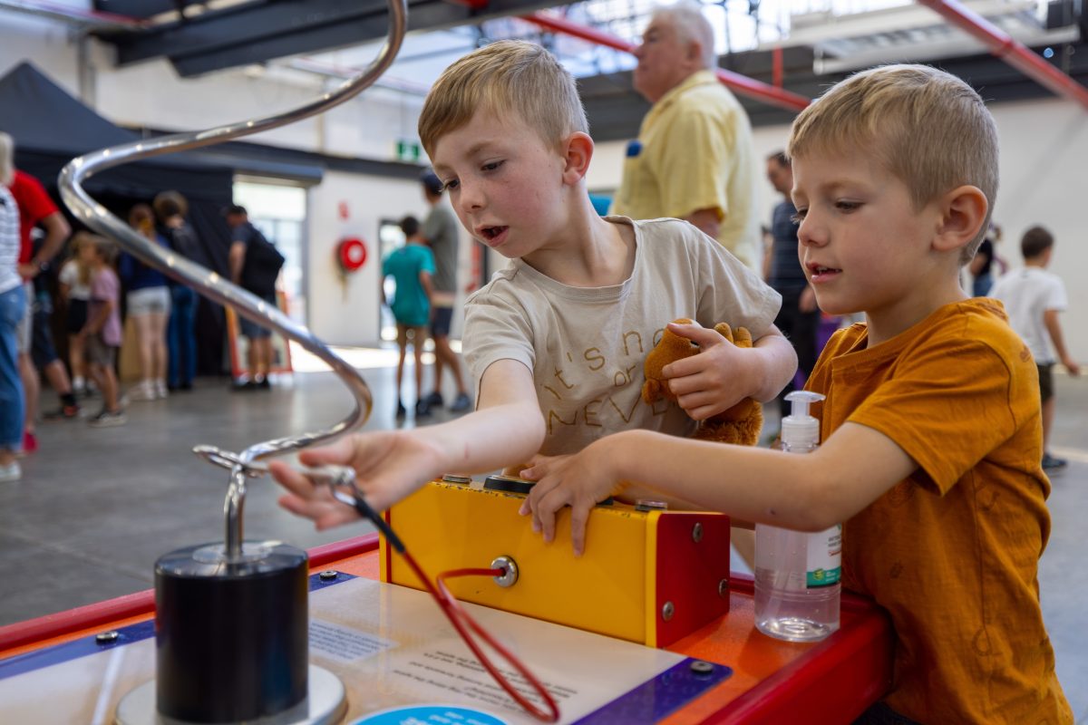 The Questacon Science Circus will be performing at a range of schools before doing two pop-up shows and appearing at the Henty Field Days. 