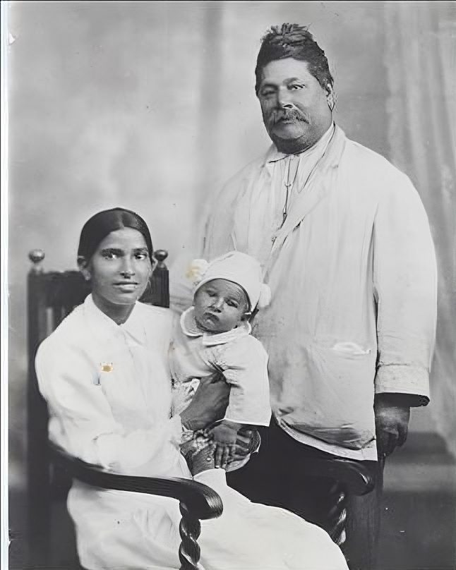 Old family photo of Gharne Singh