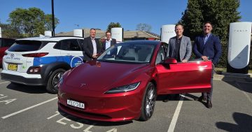 Charging ahead as Wagga EV station delivers 3000 charges in first year