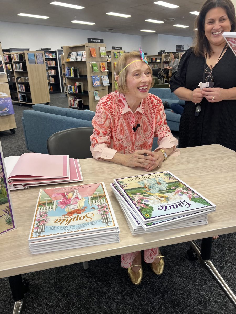 Gai Waterhouse at book signing 