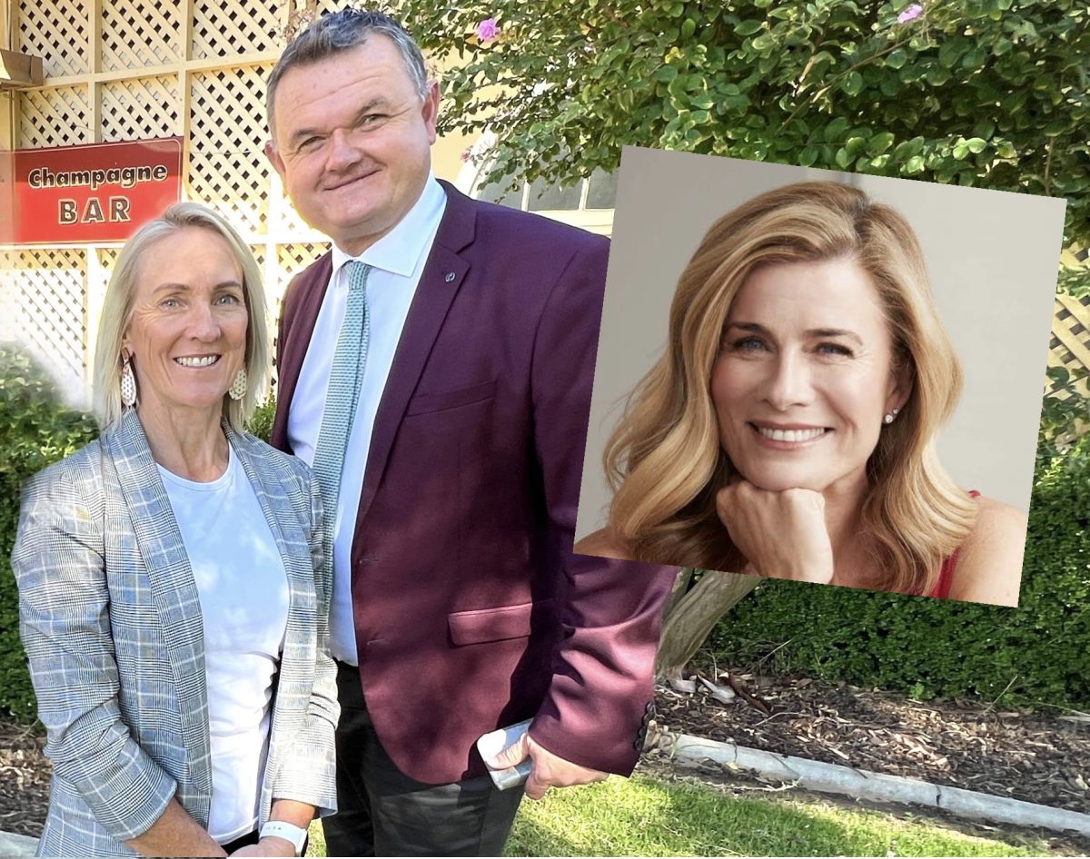 Committee 4 Wagga's Michelle Ford and Scott Sanbrook are looking forward to hosting a lunch with Deborah Hutton. 