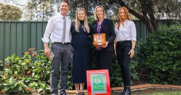 Owen Toyota donates automated external defibrillator to the Griffith Women’s Refuge