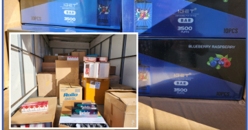 Hay Police allegedly seize over 700,000 cigarettes and over 250 kg of loose tobacco leaves