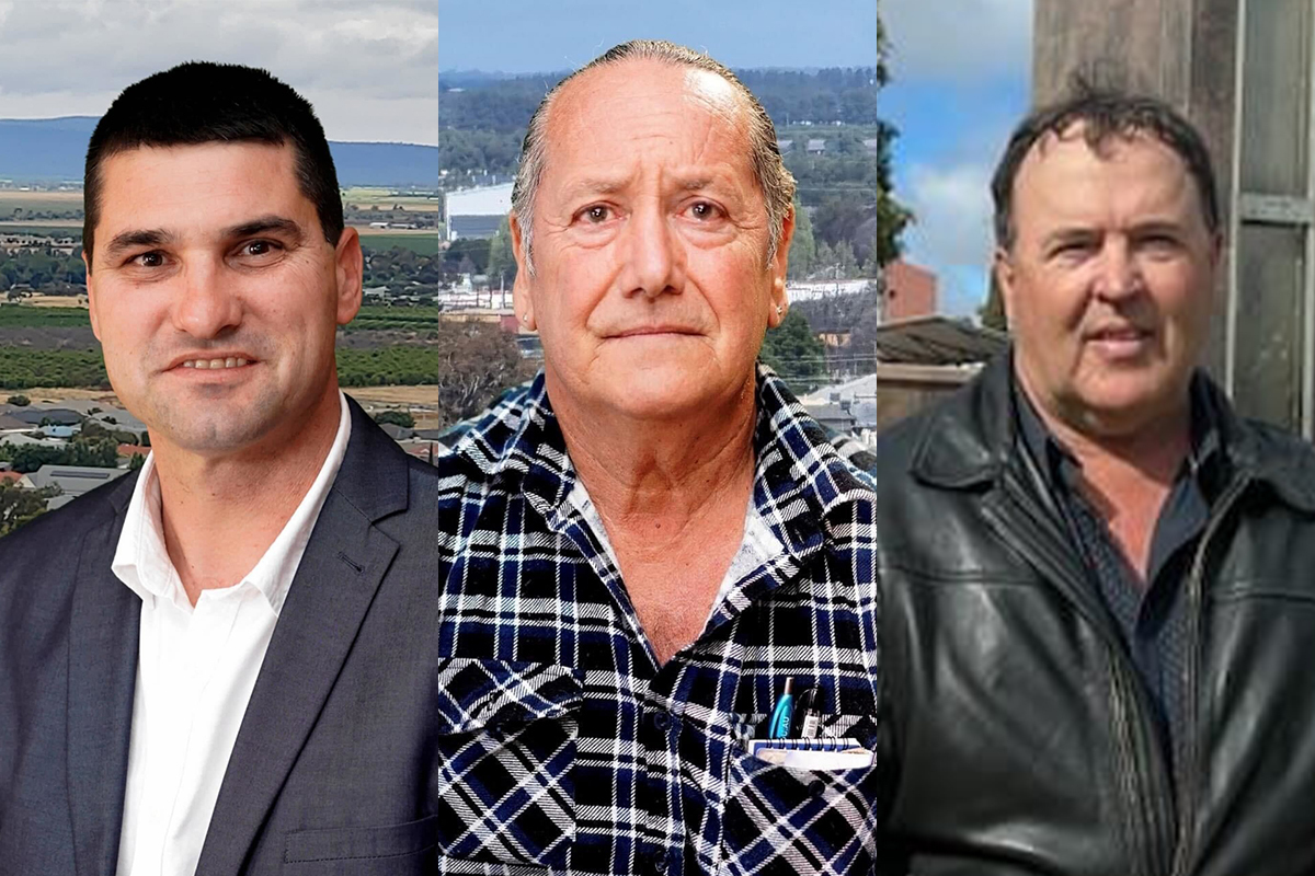 merger of three male councillors