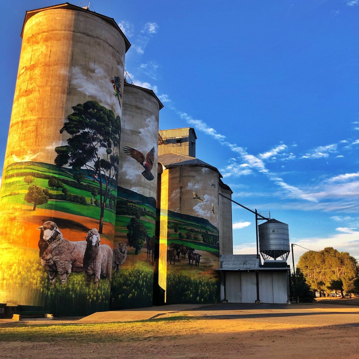 Silo art