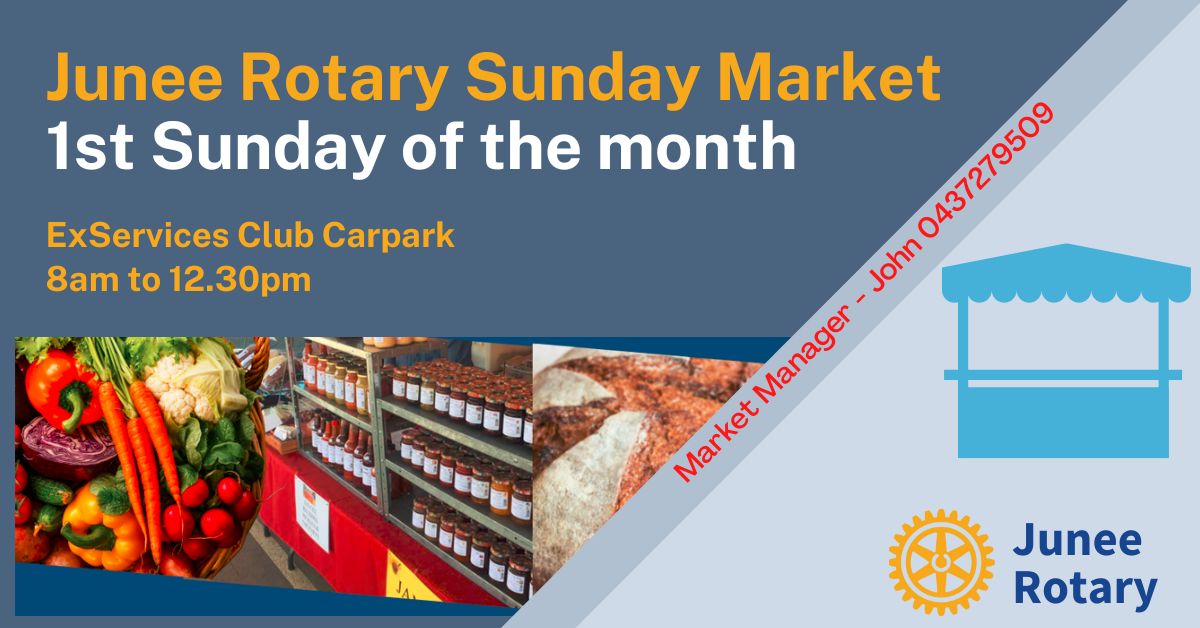 Junee Rotary Sunday Market