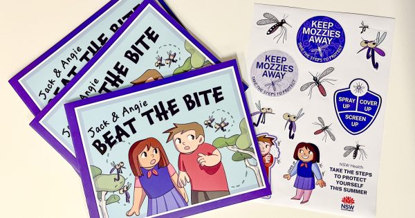 MLHD out to create safety buzz with new children's book about mozzie dangers