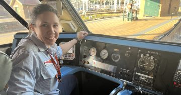 'I believe in rail travel': Junee's only female XPT driver thrives during the service's busiest period