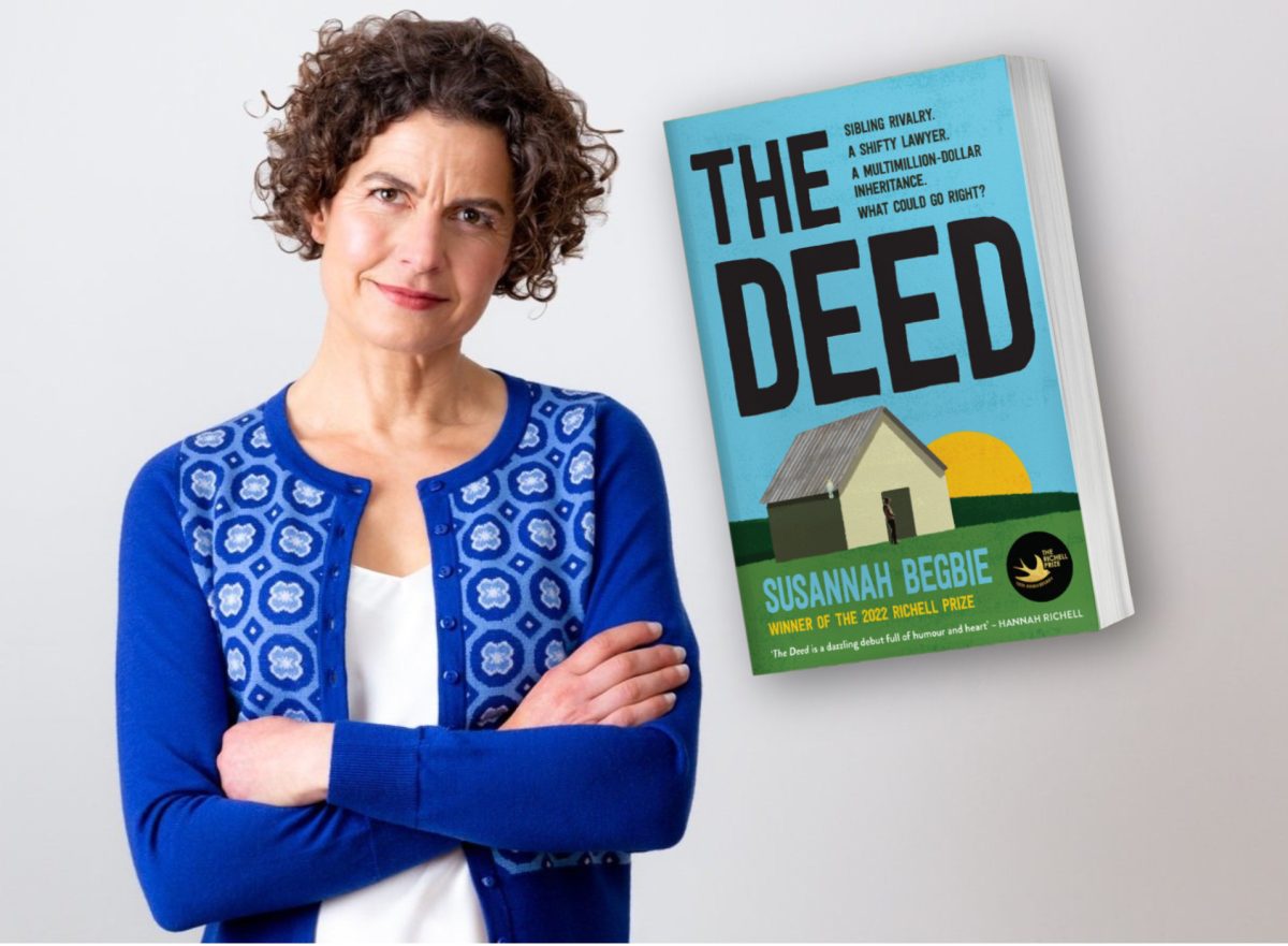 Susannah Begbie's first novel,<em> The Deed</em> is set on a Riverina farm. 