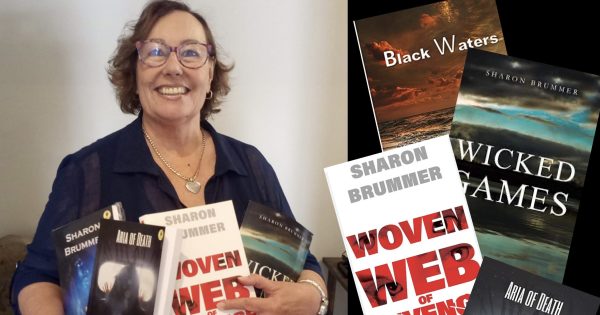 Double tragedy led South African author Sharon Brummer to find a new home in Wagga