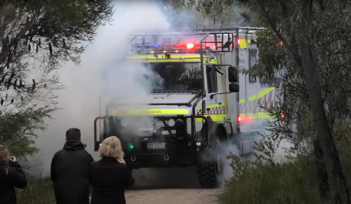 hazardous area rescue ambulance