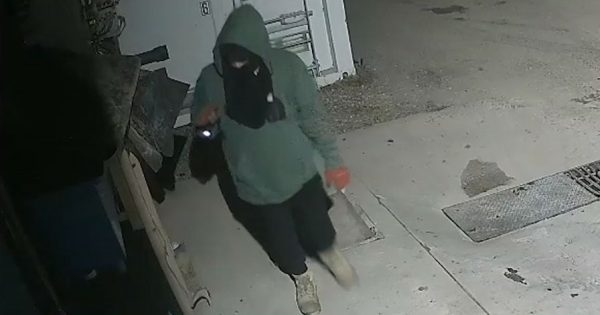 Police release CCTV following suspicious fire in North Albury