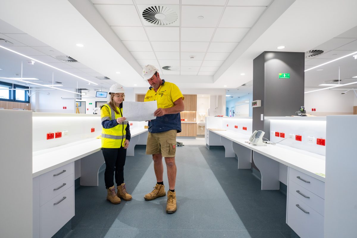 Emmeline at Wangaratta Emergency Department. 