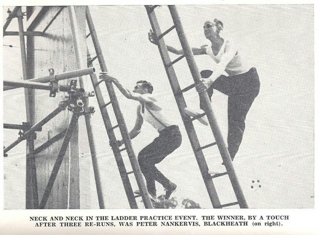 firefighter competition in the 1930s