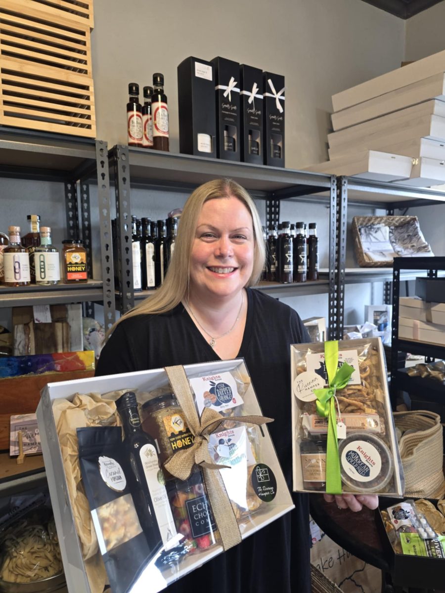 The Riverina Hamper Co has a shopfront at the Gerogery Hotel on the Olympic Highway and will soon be opening a cafe where you can enjoy a coffee and peruse locally made products. 