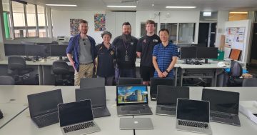 Helping to bridge the digital divide: TAFE NSW and Rotary club giving devices a new lease on life