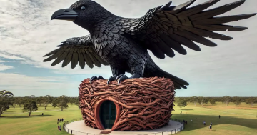 'Potholes before sculptures': The ambitious proposal for Wagga's giant crow ruffles a few feathers